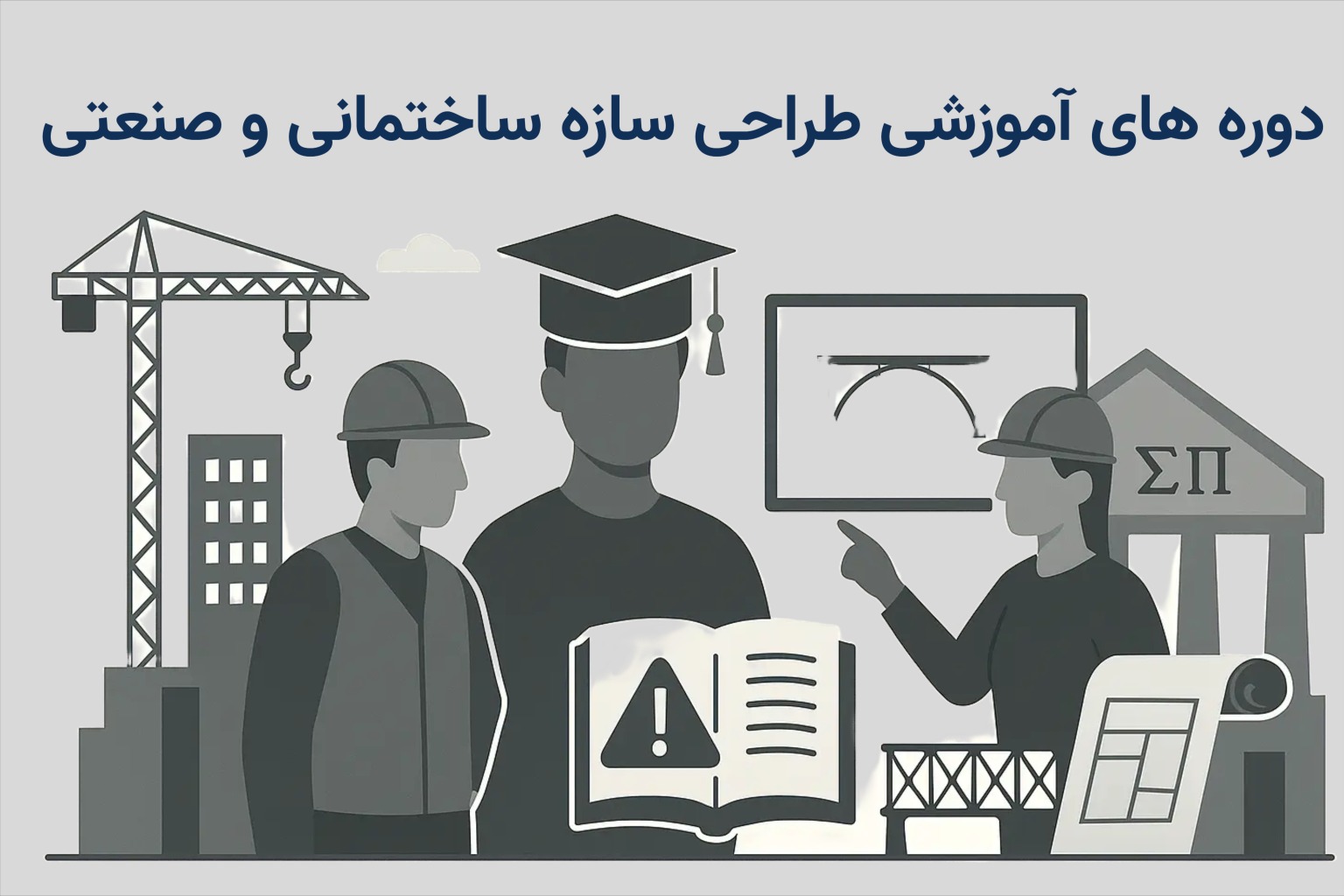 مجموعه آموزش های طراحی سازه های ساختمانی و صنعتی
